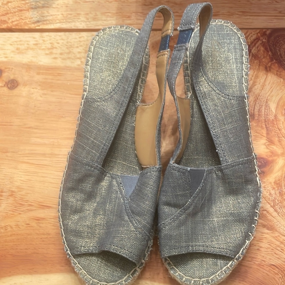 Clarks Wedge Slingback Sandals